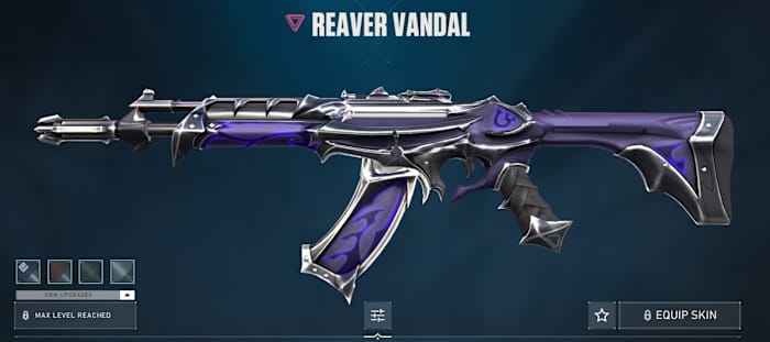 Reaver vandal skin valorant